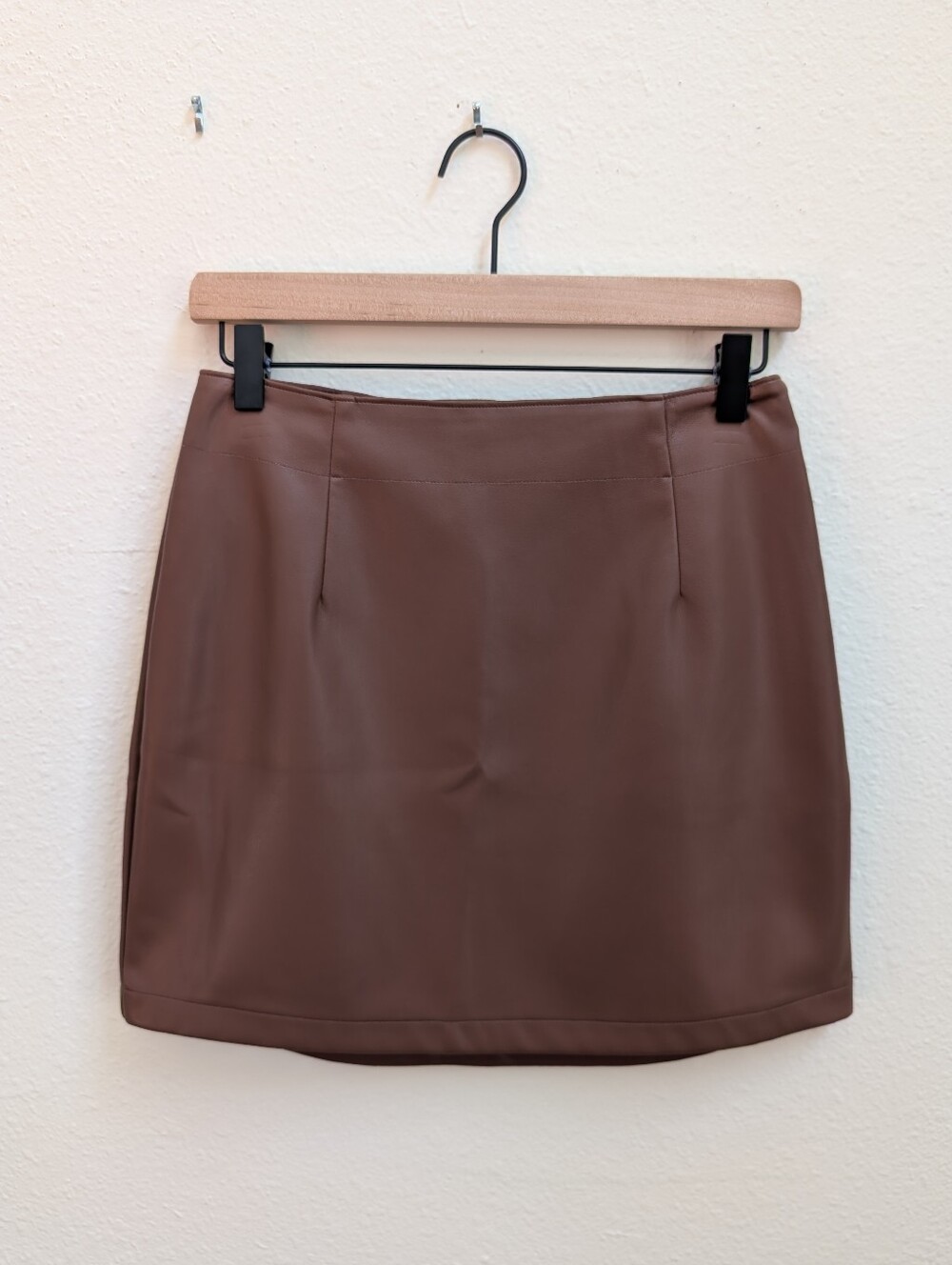 A&F Vegan Leather Mini Skirt NWOT